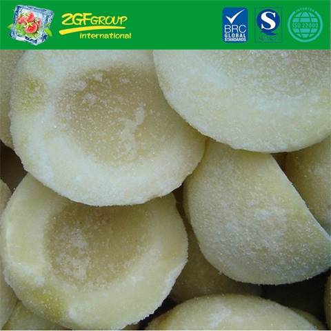 New Season Frozen White Peach Halves