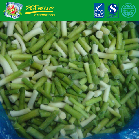 2019 New Crop Frozen Cut Young Garlic