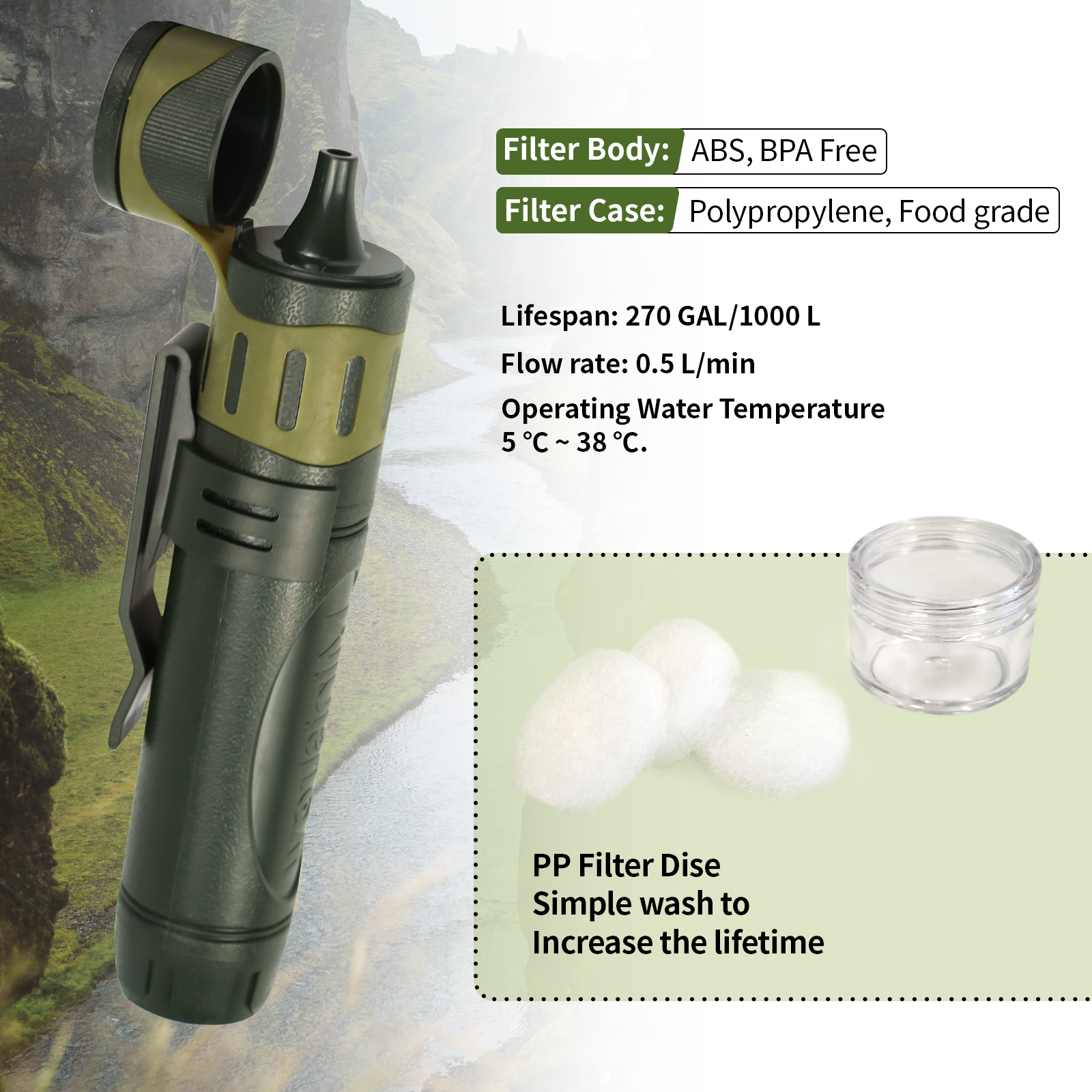 Outdoor Water Filter