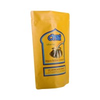 Vented Biodegradable Food Packaging Bags Flat Bottom Coffee Bag