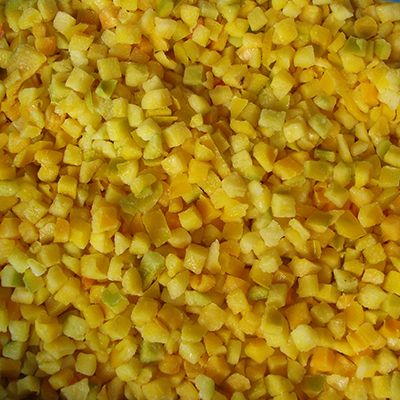 Frozen Yellow Pepper